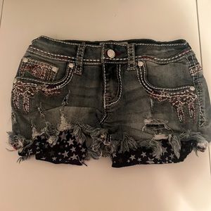 Jean shorts! Brand: Grace Size:26 color: denim
